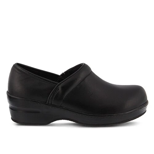 distinctive fashion Clogs & Mules Womens Spring Step Professional Selle Clogs – Black-,$55.67