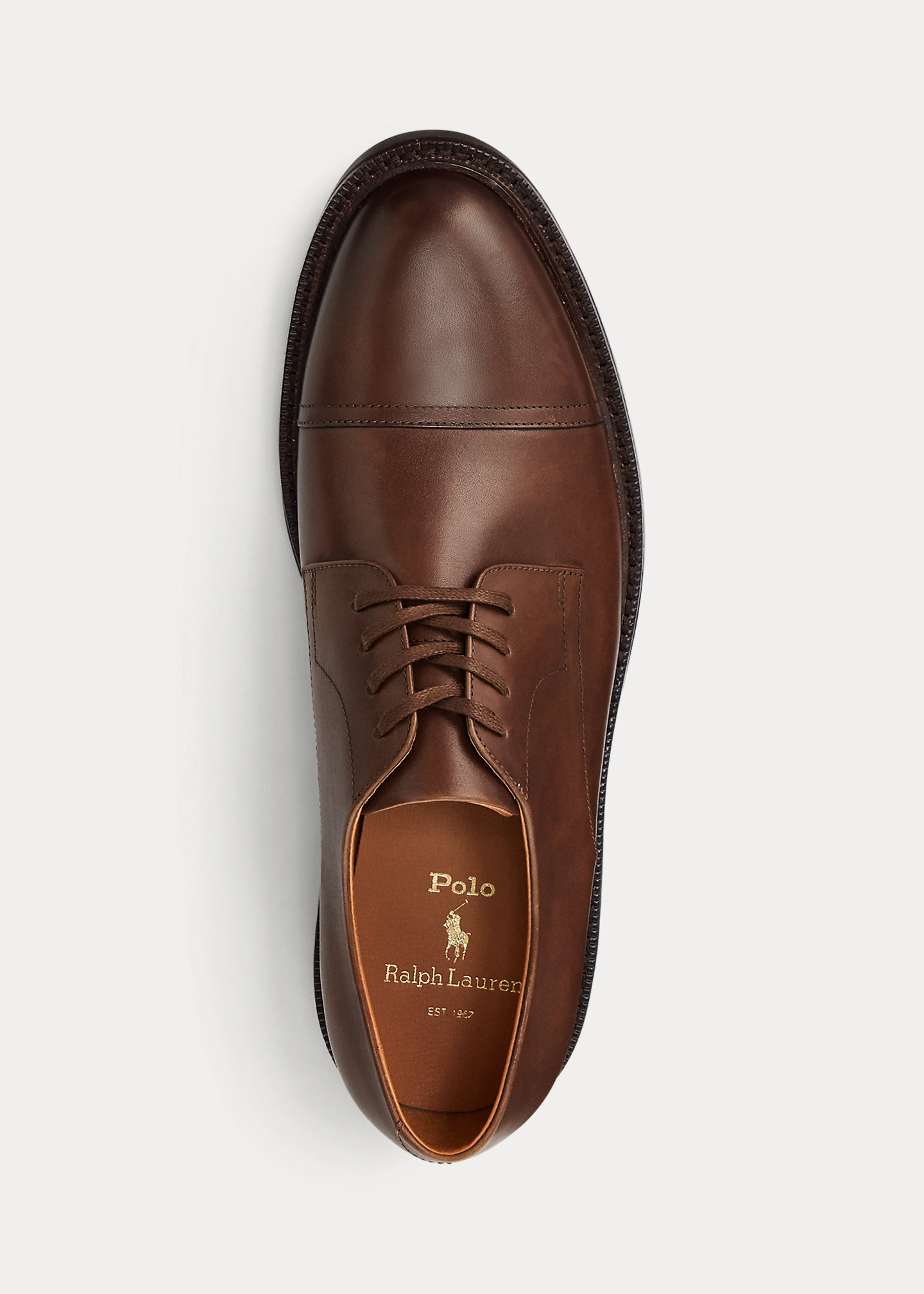 distinctive fashion Asher Leather Cap Toe Shoe-,$19.50