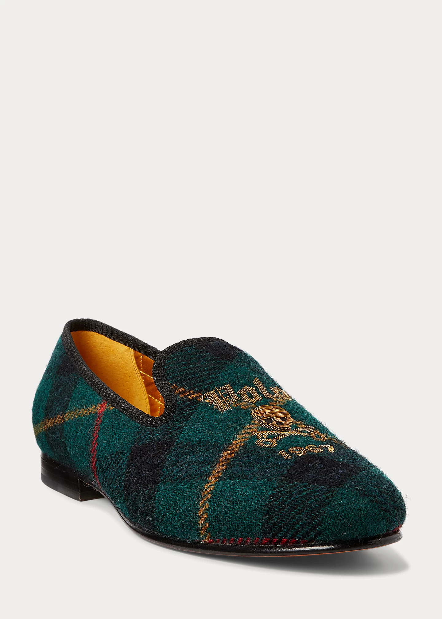 distinctive fashion Paxton Bullion Plaid Wool Slipper-,$29.50