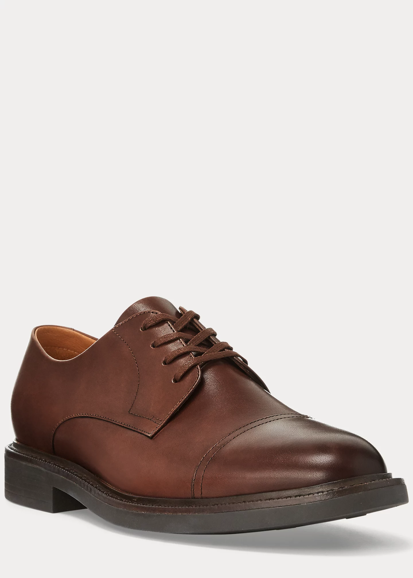 distinctive fashion Asher Leather Cap Toe Shoe-,$19.50